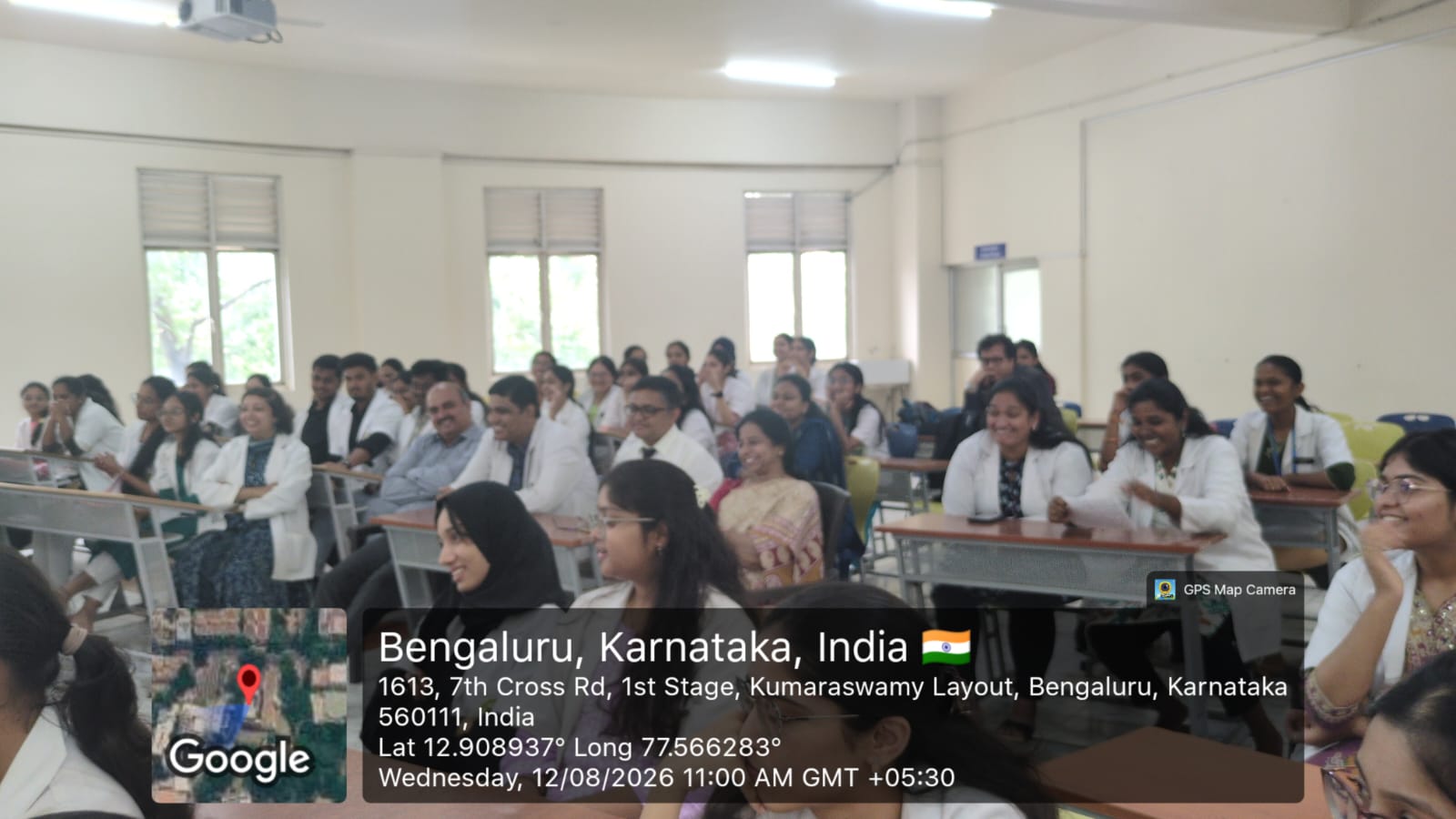 Students actively participating in the Anti-Ragging Week activities